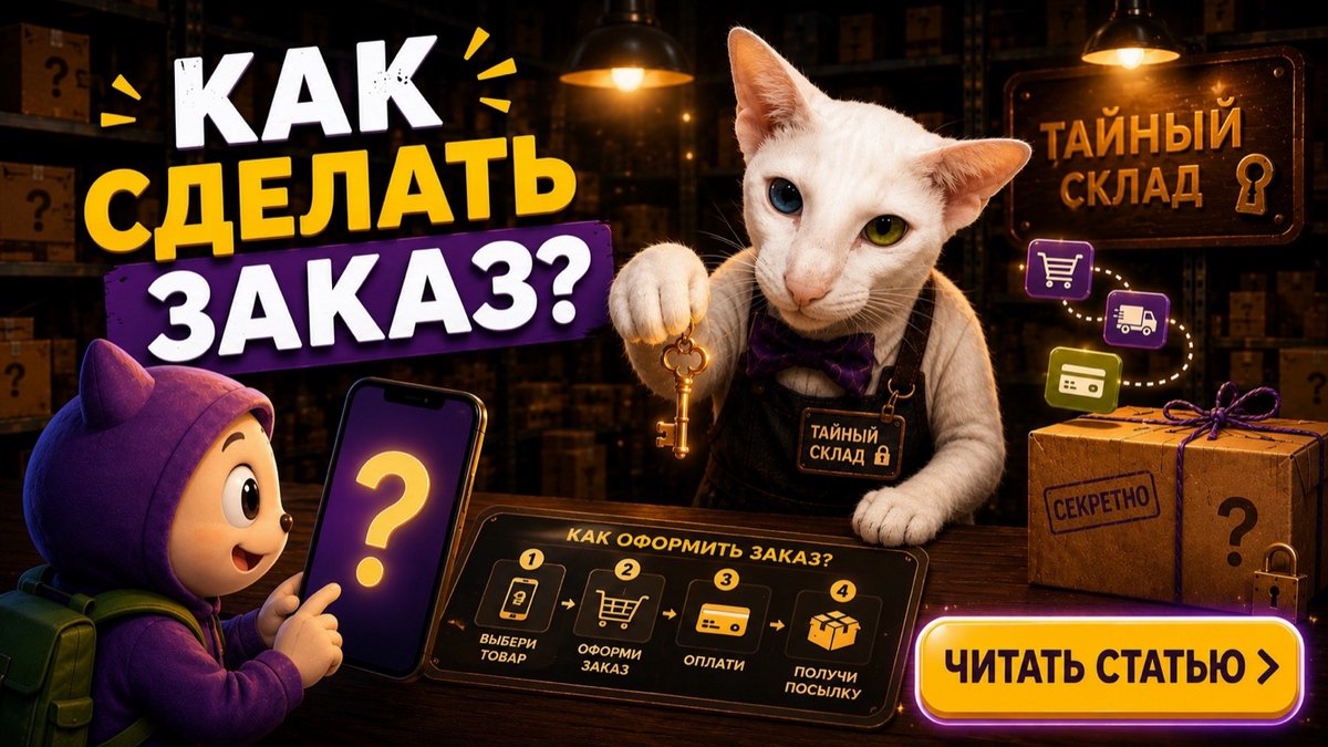 КАК СДЕЛАТЬ ЗАКАЗ?