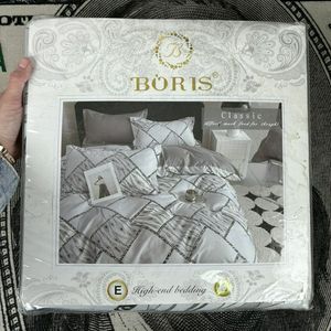 Комплект постельного белья из сатина, двухспальный, евро