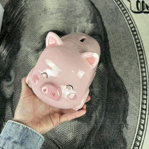 Копилка для денег большая керамическая "Свинка"