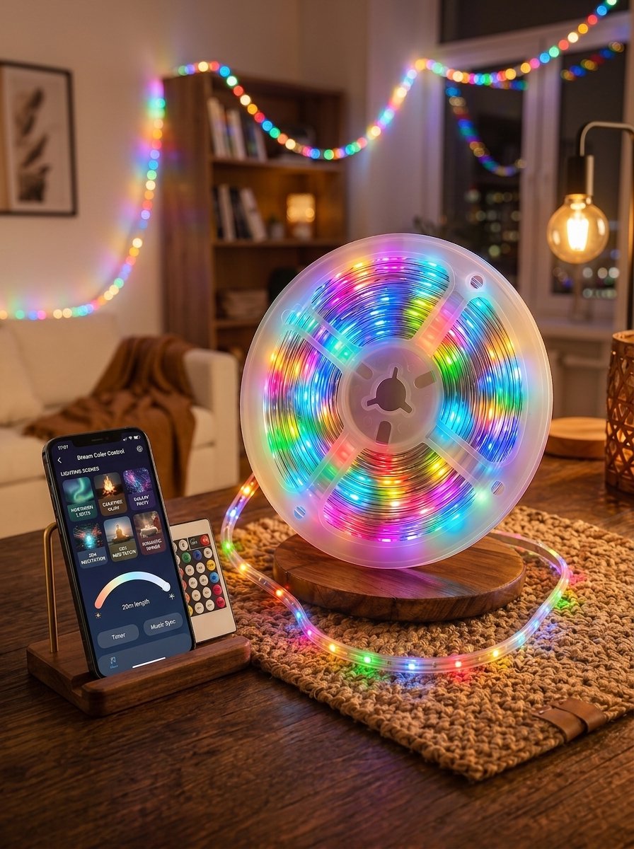 Умная светодиодная гирлянда, 20 м
