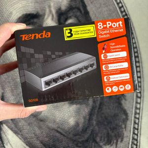 Коммутатор Tenda SG108, 8-портовый, 1000 Мбит/с