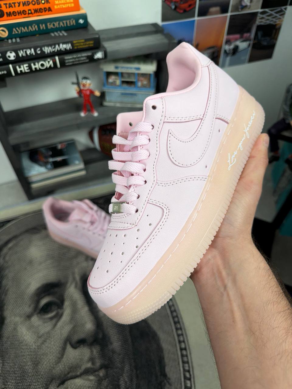Кроссовки Nike Air Force 1 Low x NOCTA «Pink Foam»