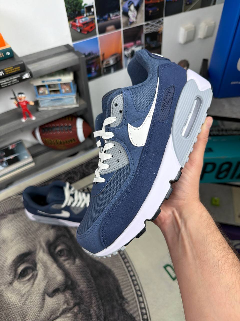 Кроссовки Nike Air Max 90 Premium 'Obsidian'