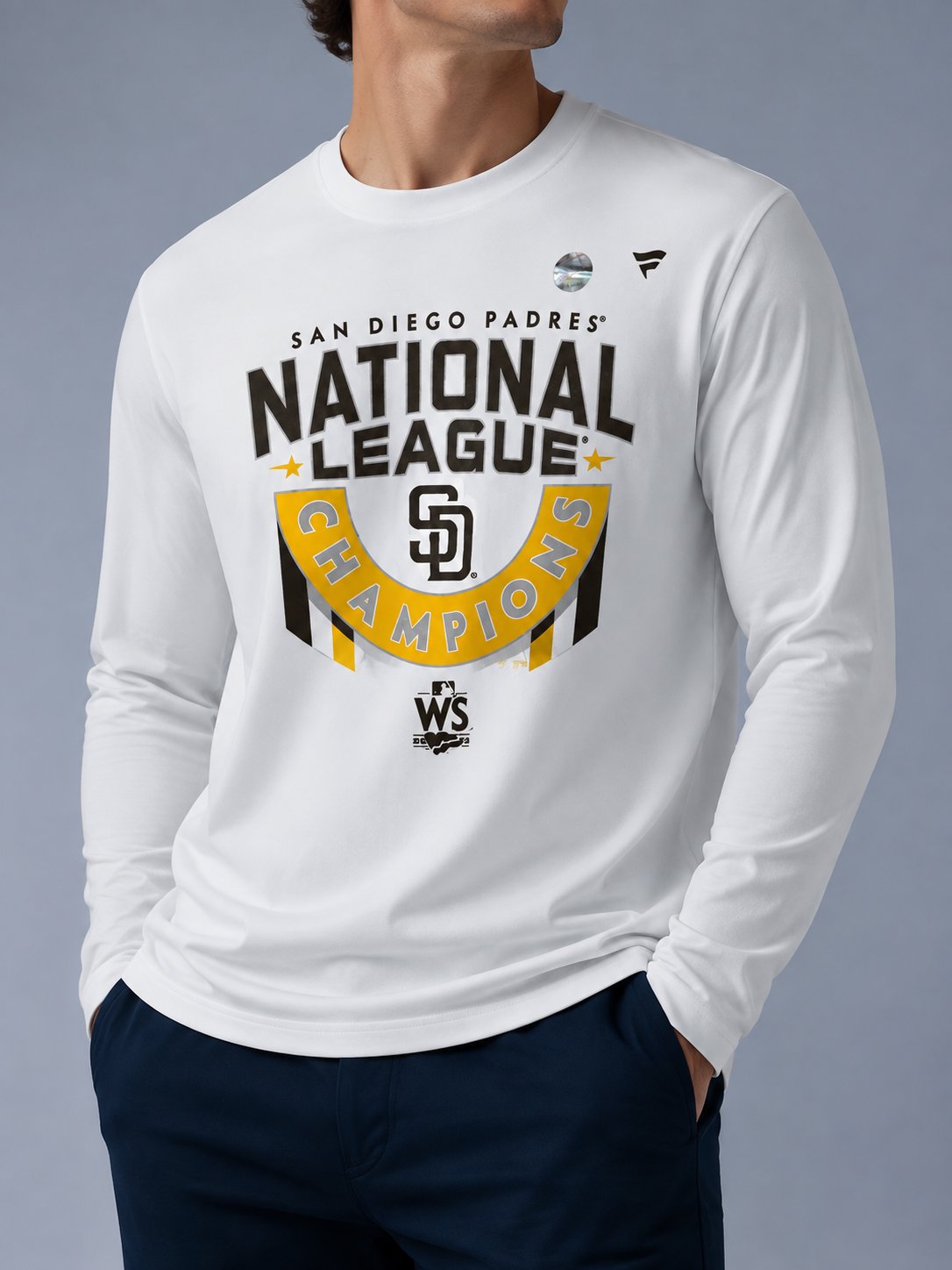 Мужской лонгслив из Америки MLB San Diego Padres