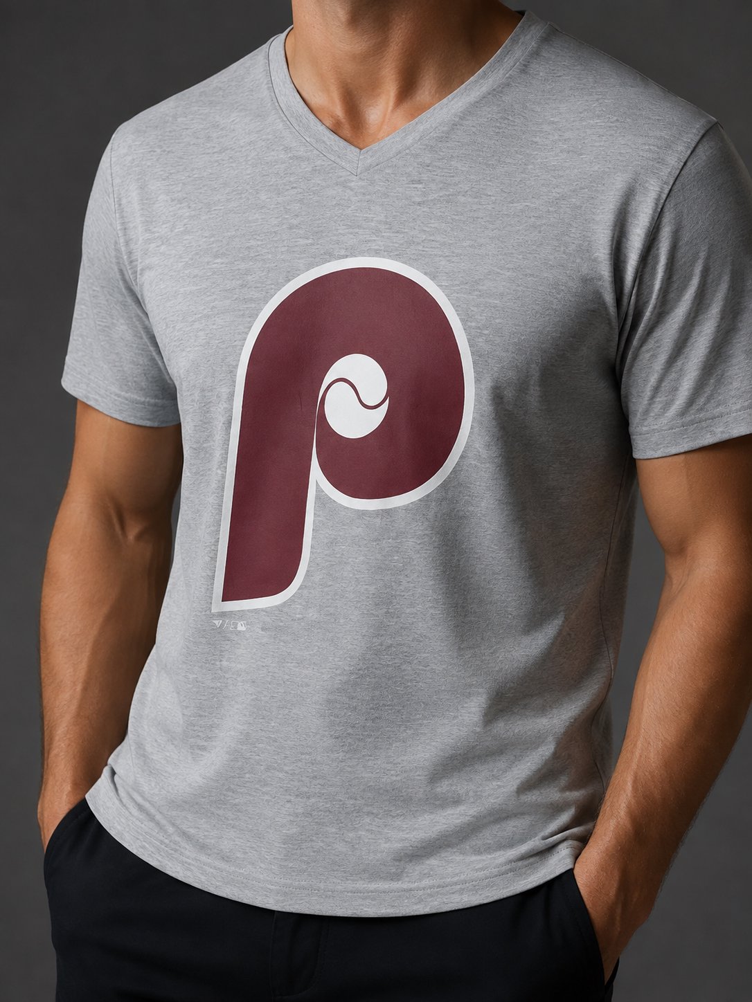 Мужская футболка из Америки Philadelphia Phillies Cooperstown Collection