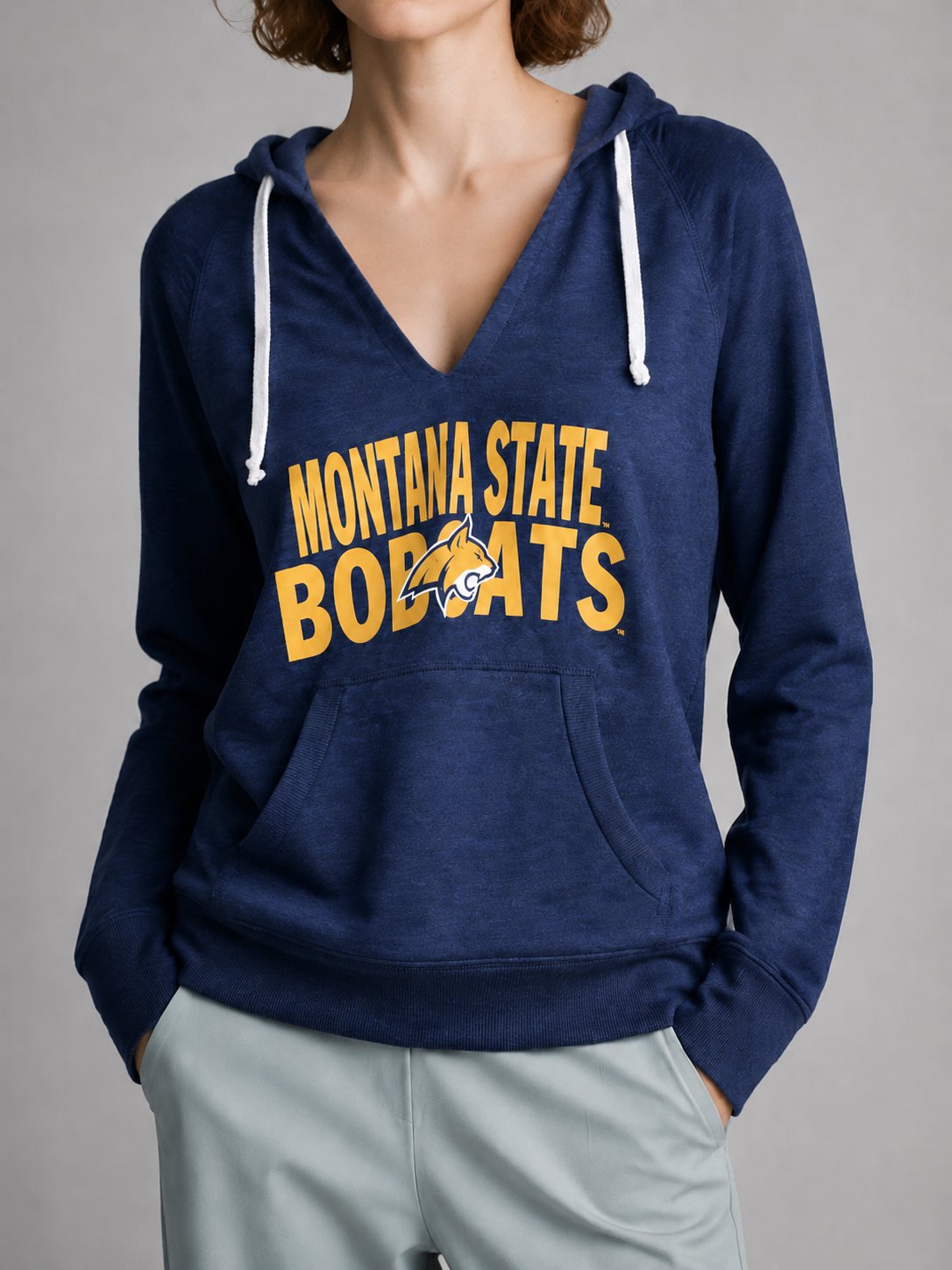 Женское худи из Америки Montana State Bobcats