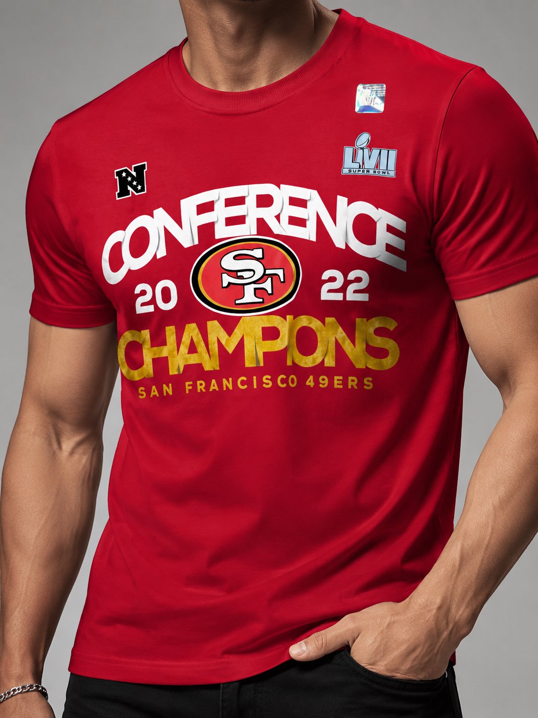 Мужская футболка из Америки  San Francisco 49ers Conference Champions