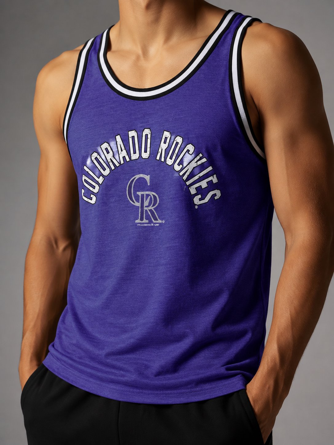 Мужская майка из Америки Colorado Rockies New Era