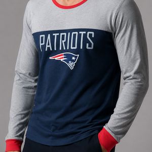 Мужской лонгслив из Америки NFL New England Patriots