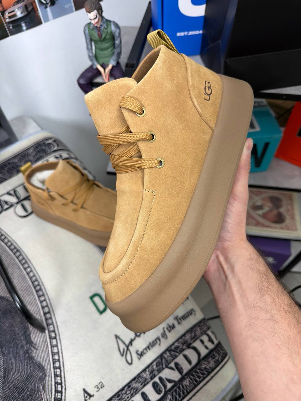 Ботинки угги UGG зимние с мехом