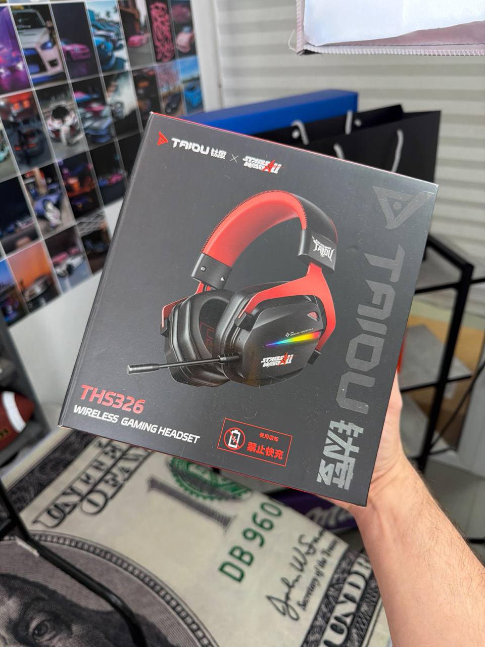 Игровые наушники, гарнитура Taidu THS326