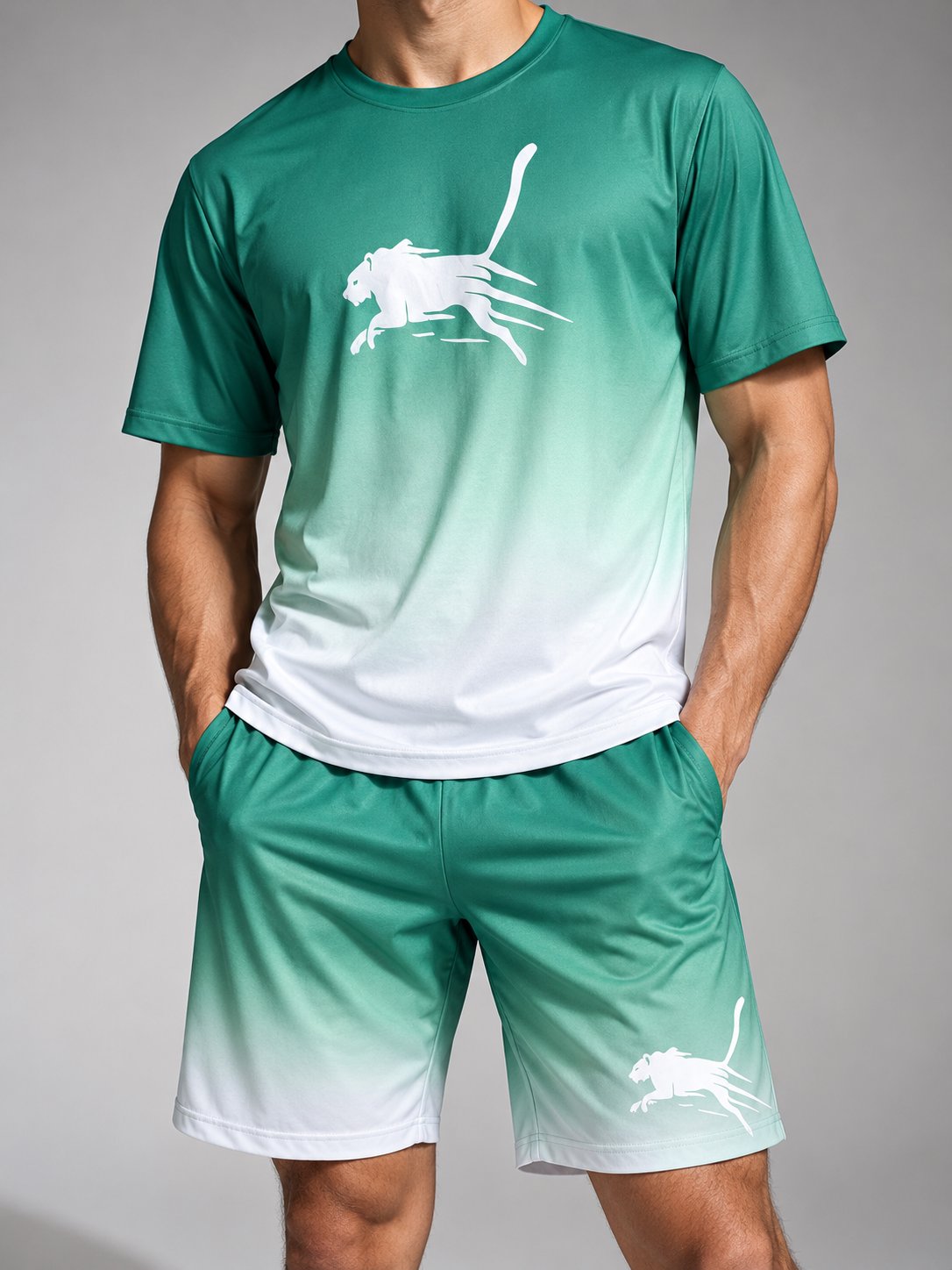 Футбольная форма, спортивный костюм с принтом Puma