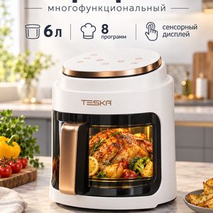 Аэрогриль Teska TK-888, 2400 Вт, 6 л