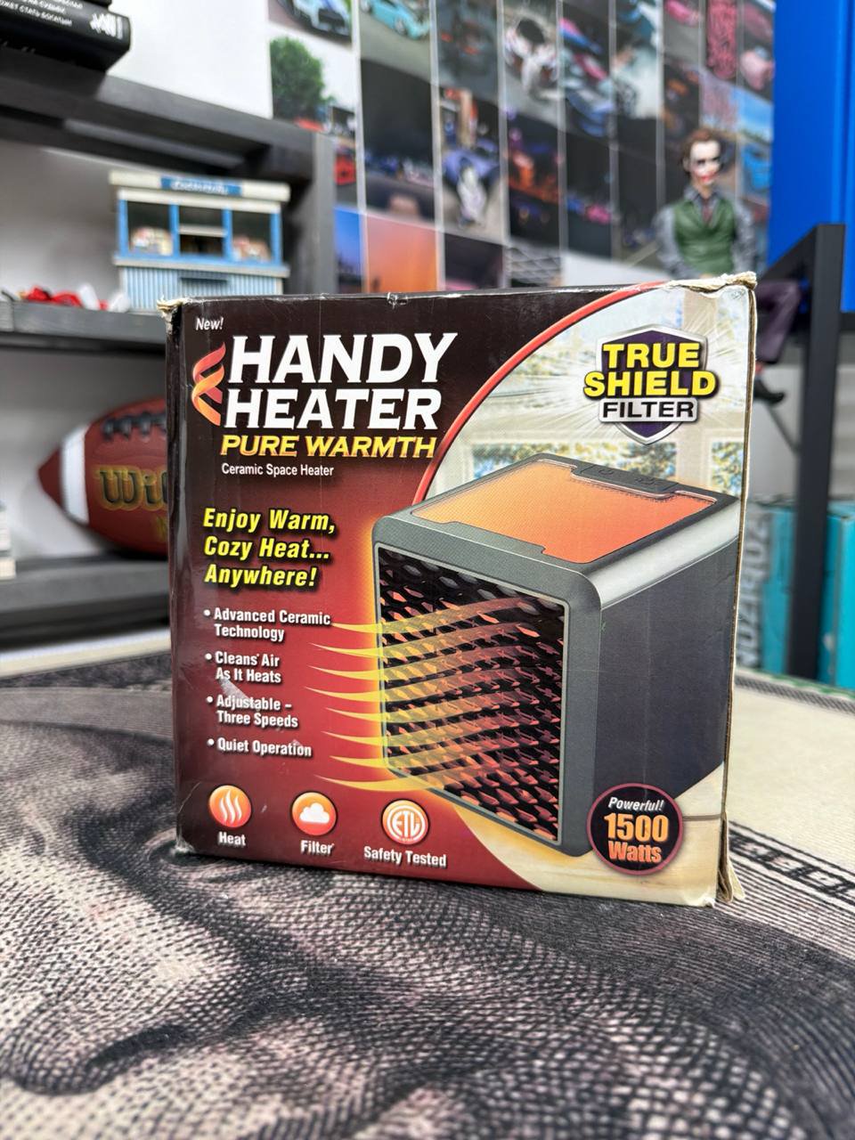 Керамический тепловентилятор Handy Heater Pure Warmth, 1500 Вт