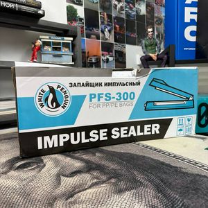 Импульсный запайщик пакетов White Penguin PFS-300, б/у